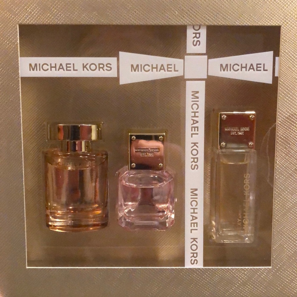 Michael Kors trio of fragrance